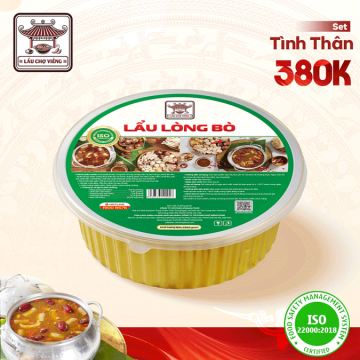 Set Lẩu lòng bò Tình thân (4-6 người)