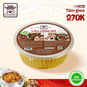 Set Lẩu lòng bò Tâm giao (3-4 người)