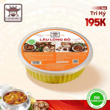 Set Lẩu lòng bò Tri kỷ (2-3 người)
