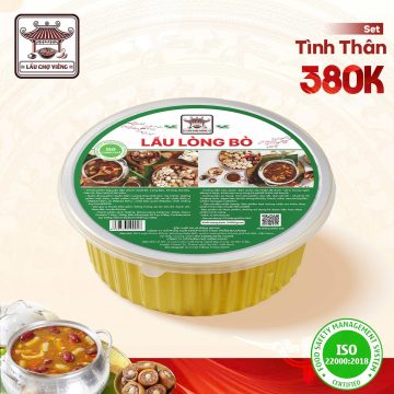Set Lẩu lòng bò Tình thân (4-5 người)