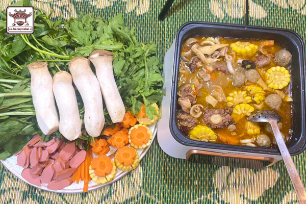 Lẩu lòng bò set Tri kỷ - Lựa chọn hoàn hảo cho buổi hẹn tại gia