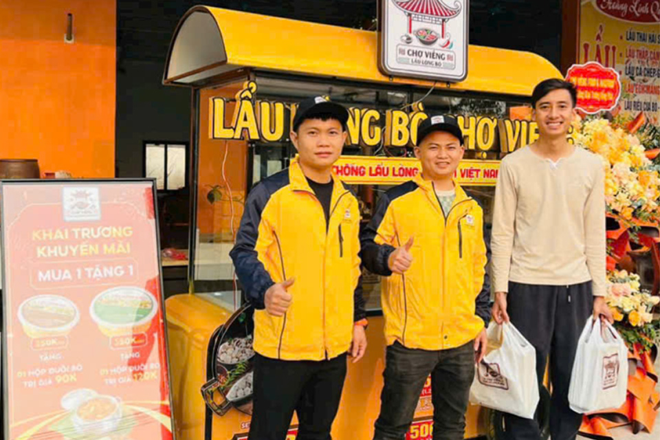Mo hình kinh doanh lẩu mang về
