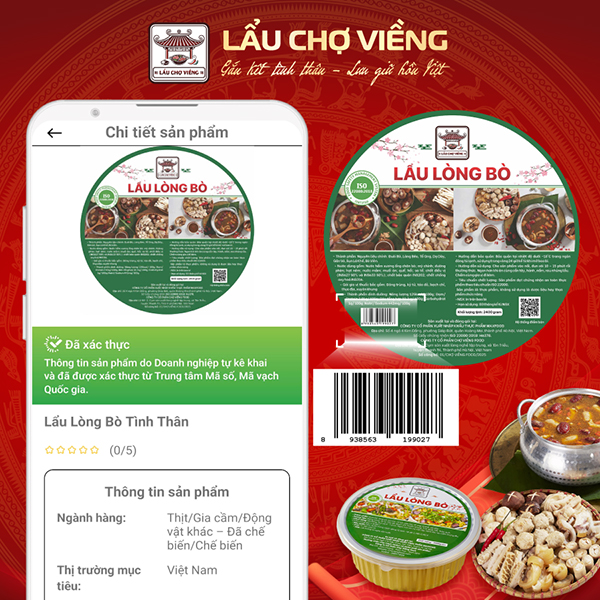 Lẩu chợ viềng gắn kết tình thân