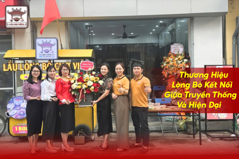 sự kết hợp hài hoà giữa giá trị ẩm thực xưa và hình thức hiện đại.
