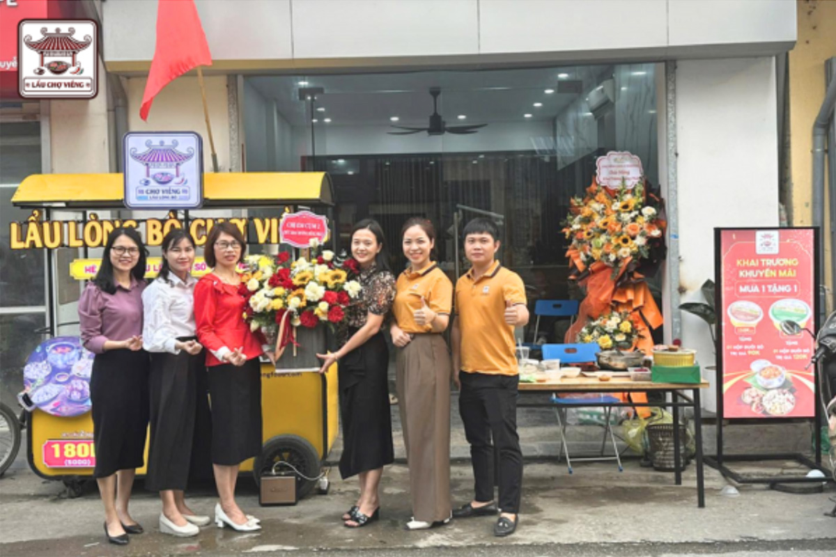 sự kết hợp hài hoà giữa giá trị ẩm thực xưa và hình thức hiện đại.