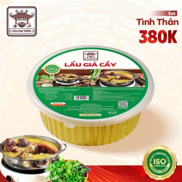 Set lẩu giả cầy tình thân