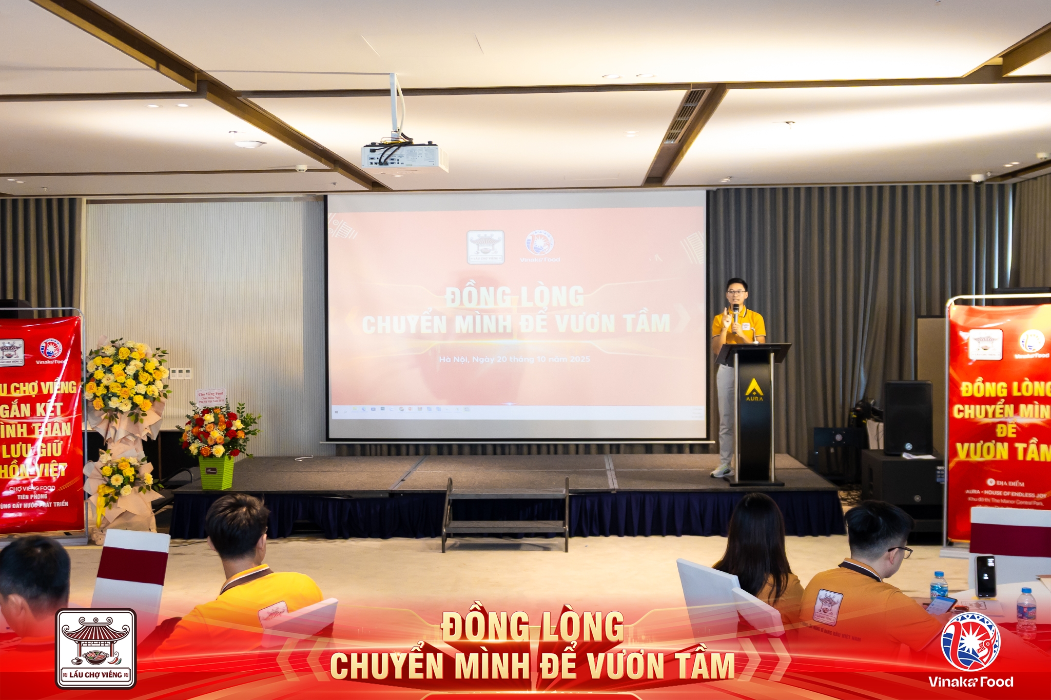 Tổng Giám đốc Vũ Văn Khoa tổng kết mục tiêu chiến lược vươn tầm - Ảnh: CVF