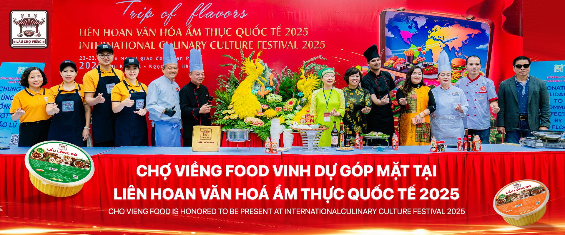 Cơ hội lan tỏa ẩm thực truyền thống trong nhiều sự kiện trọng điểm - Ảnh: CVF Cơ hội lan tỏa ẩm thực truyền thống trong nhiều sự kiện trọng điểm - Ảnh: CVF