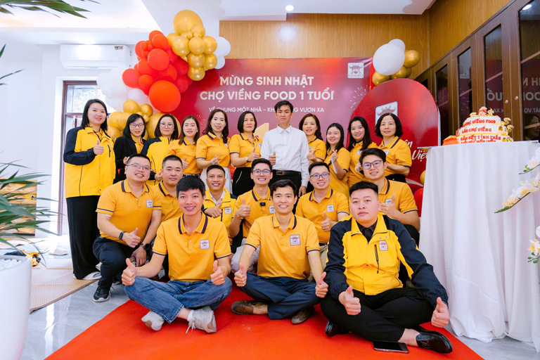 Chợ Viềng Food luôn trung thành với triết lý Ngon – Sạch – Tiện