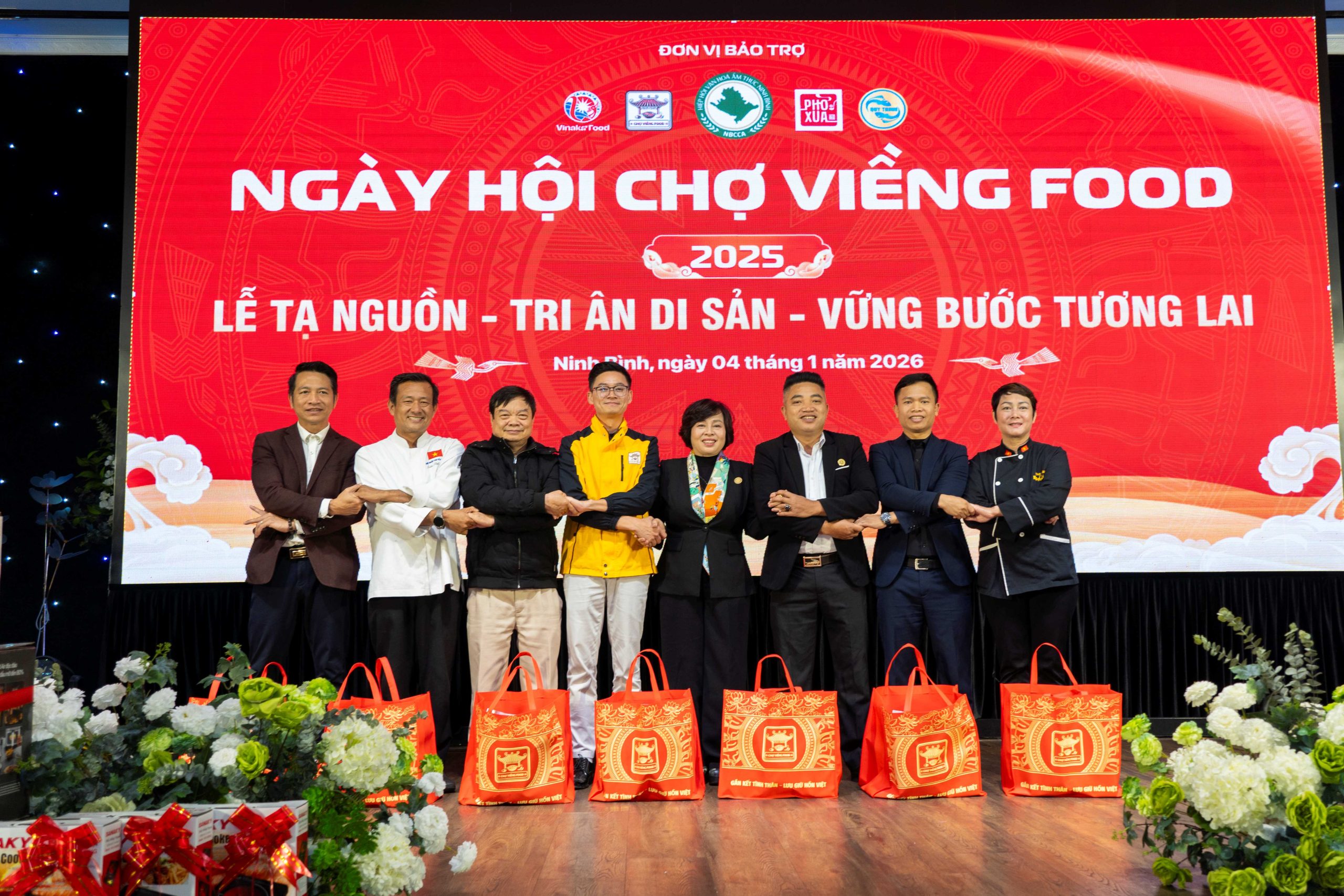Tri ân Ban chấp hành Hiệp hội Văn hoá Ẩm thực Tỉnh Ninh Bình, Các nghệ nhân và Chuyên gia ẩm thực tại Ngày hội Chợ Viềng Food 2025
