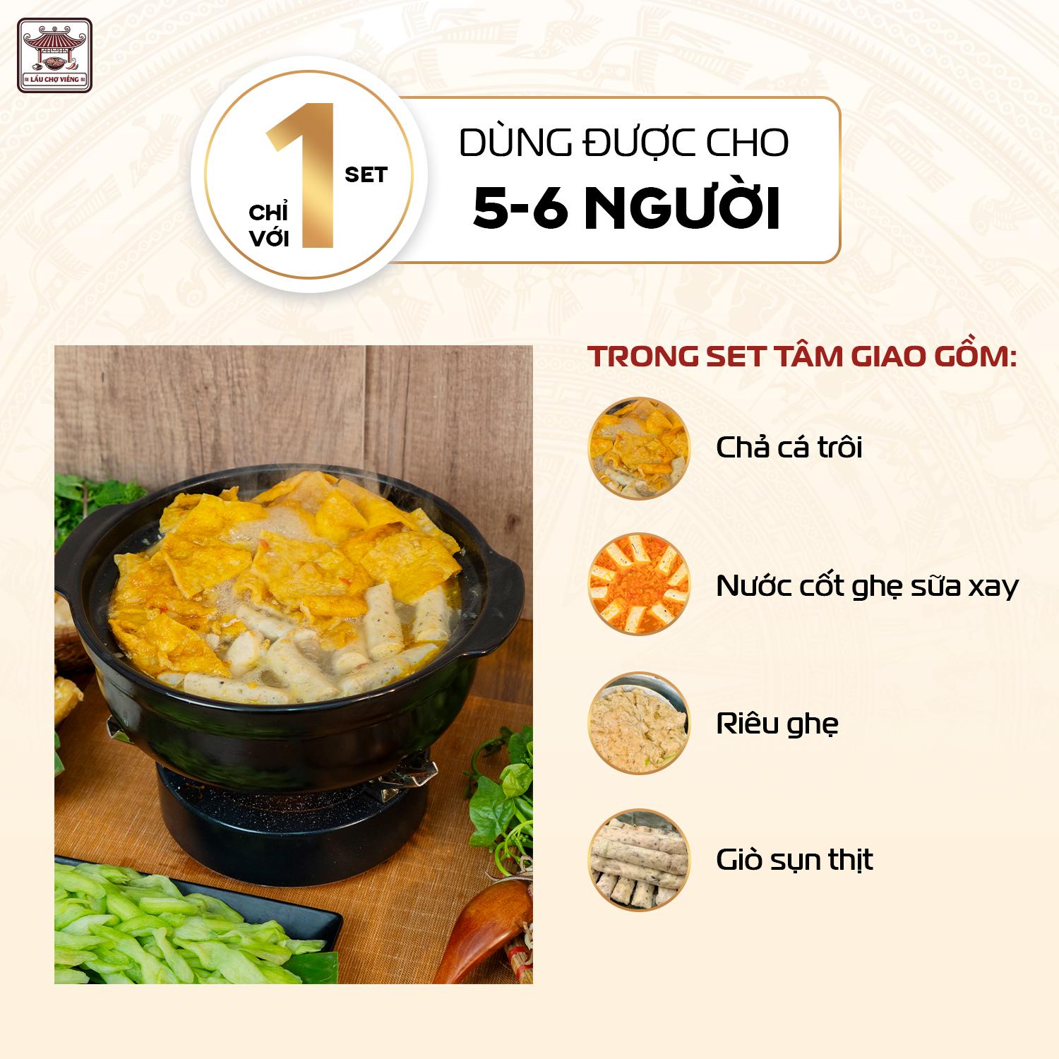 Lẩu riêu ghẹ tình thân