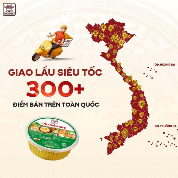 giao lẩu siêu tốc