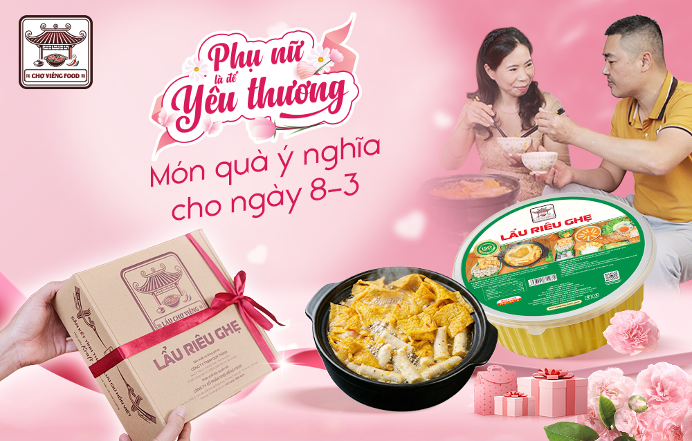 Lẩu riêu ghẹ - món quà 8/3 hoàn hảo