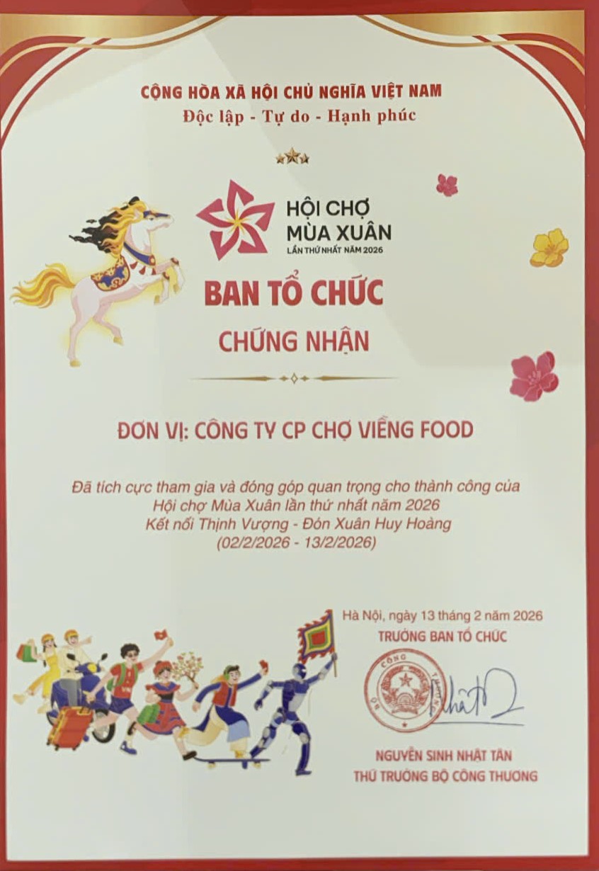 Tự hào góp phần vào thành công của Hội chợ mùa Xuân 2026