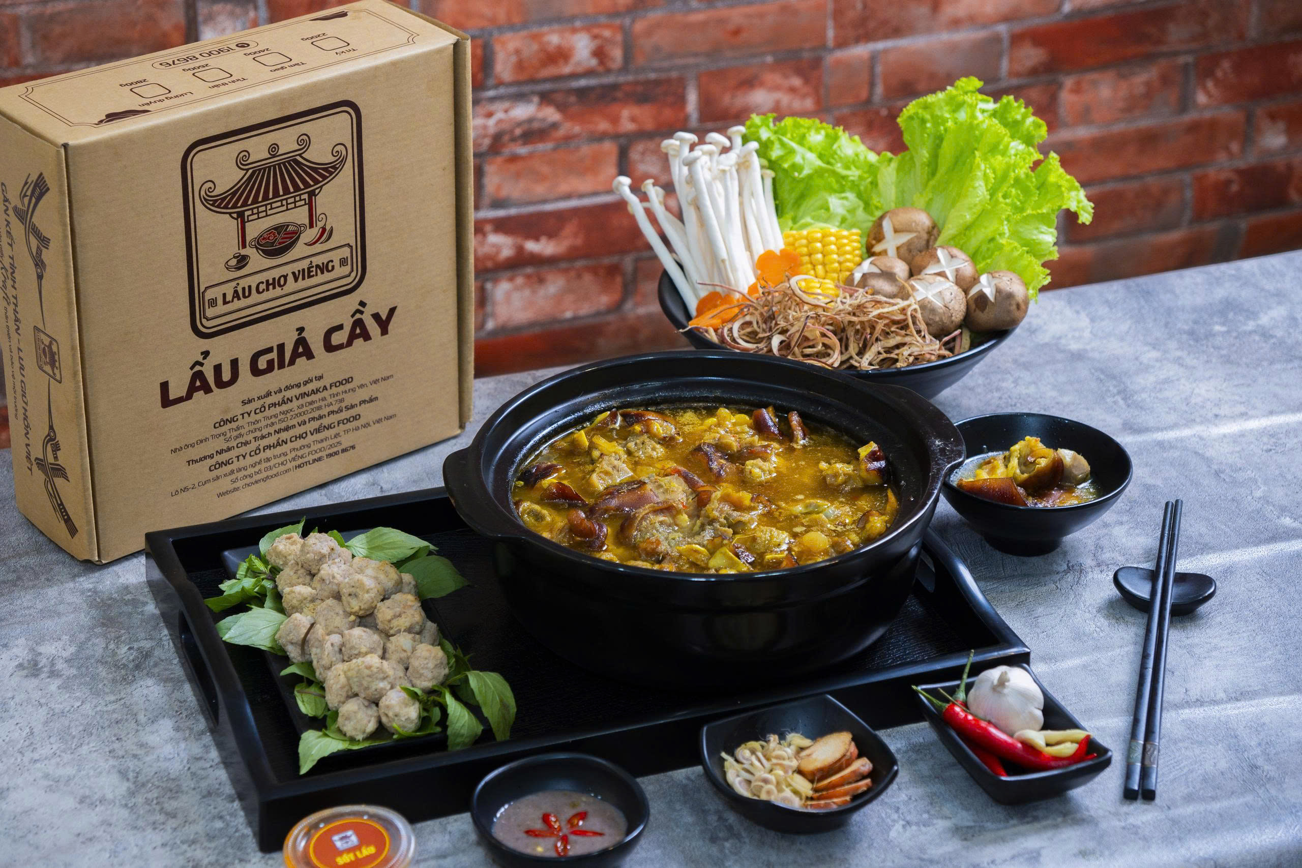 Lẩu Giả Cầy gợi hương vị “giả cầy” chuẩn Bắc Bộ