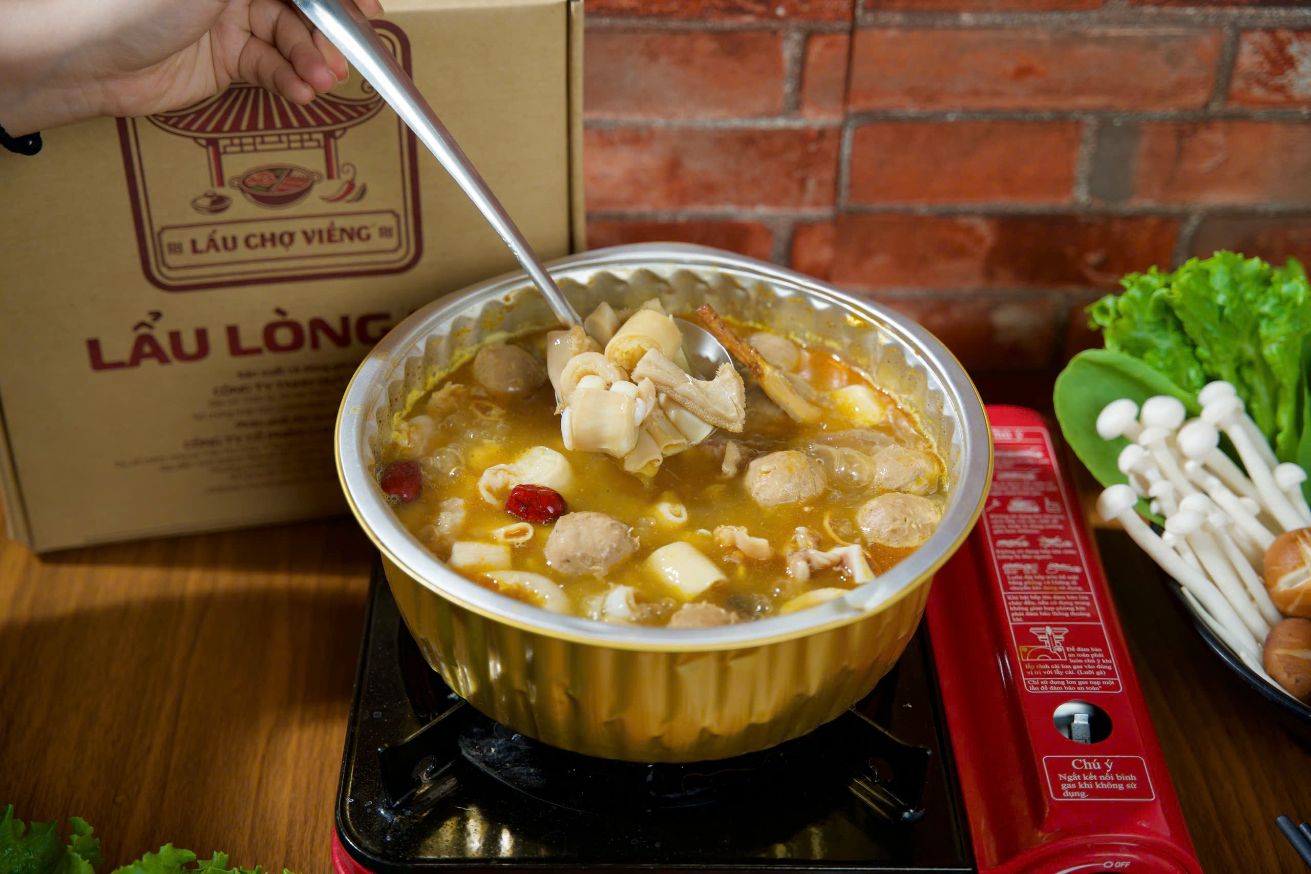 Lẩu mang về - ship tận nơi - chỉ cần 10 phút đun sôi là sẵn sàng thưởng thức