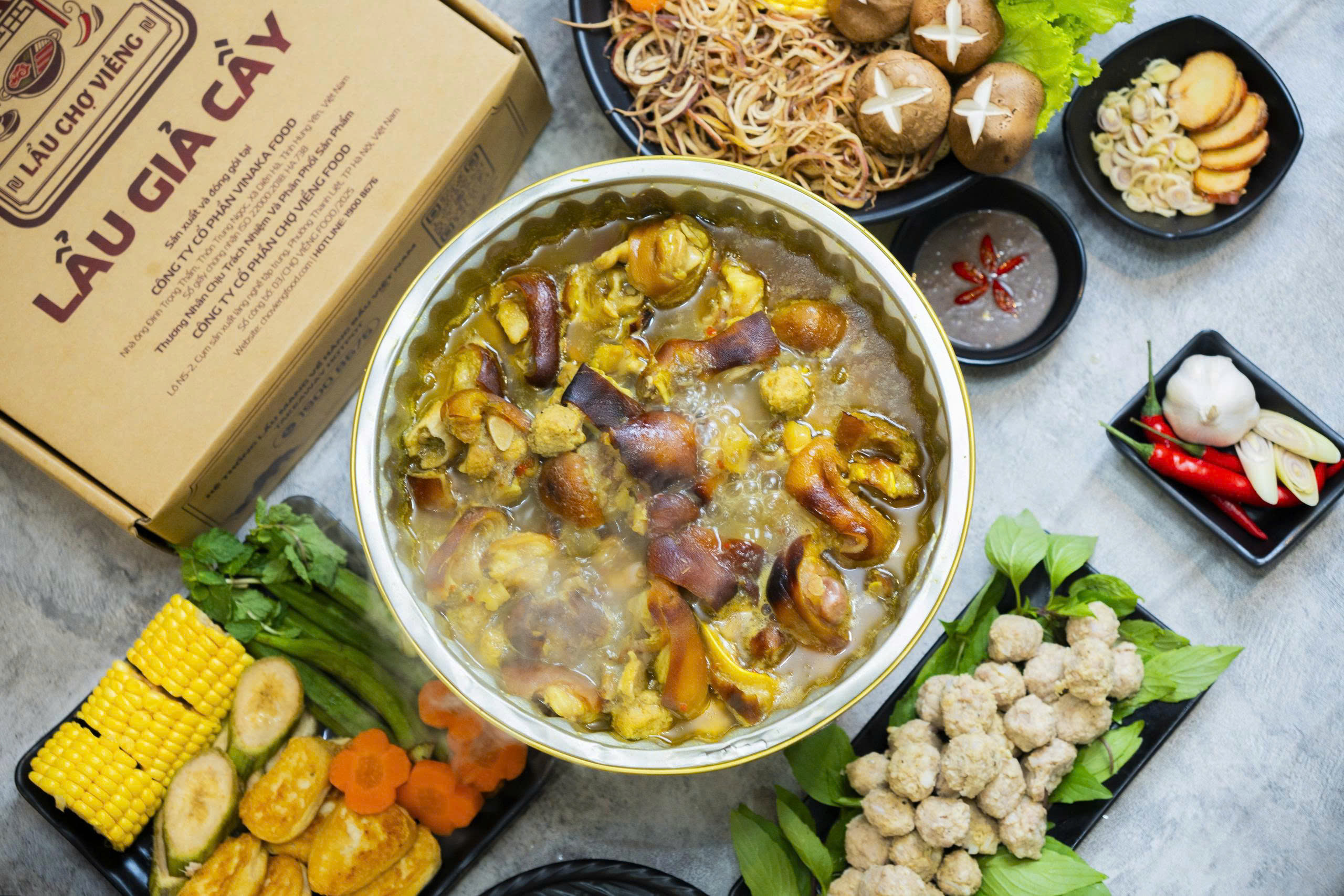 Có set Lẩu Giả Cầy ngồi lai rai tâm sự thì vui hết nấc