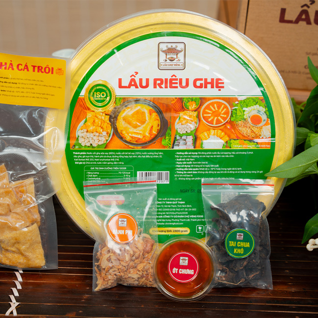 set lẩu riêu ghẹ mới