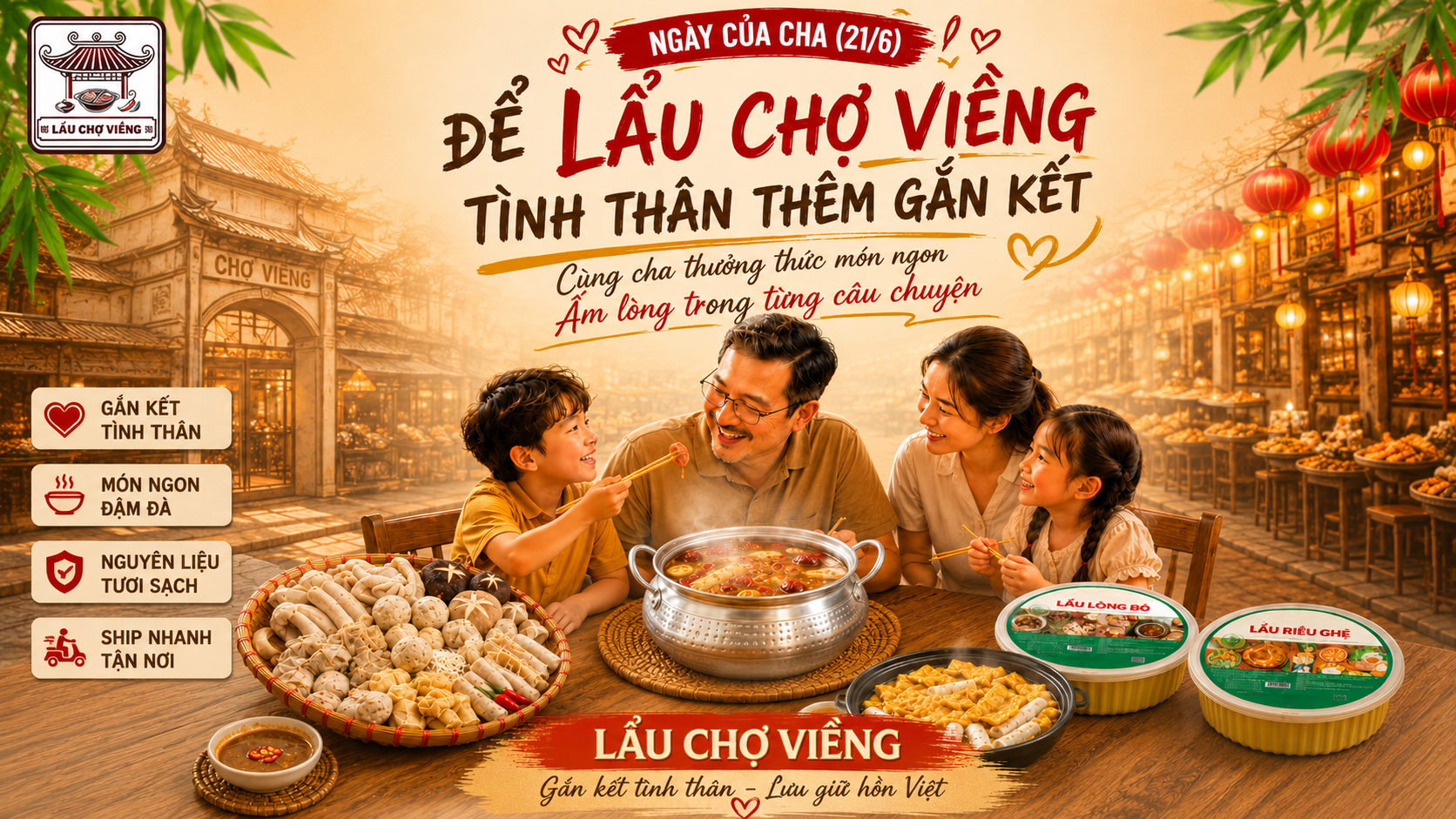 Có Lẩu Chợ Viềng - Có thêm thời gian bên nhau