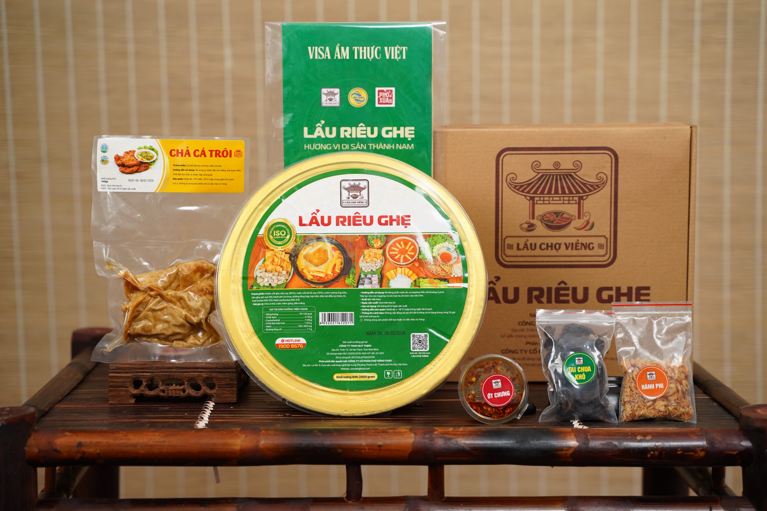 Set lẩu mang về hợp thưởng thức tại gia