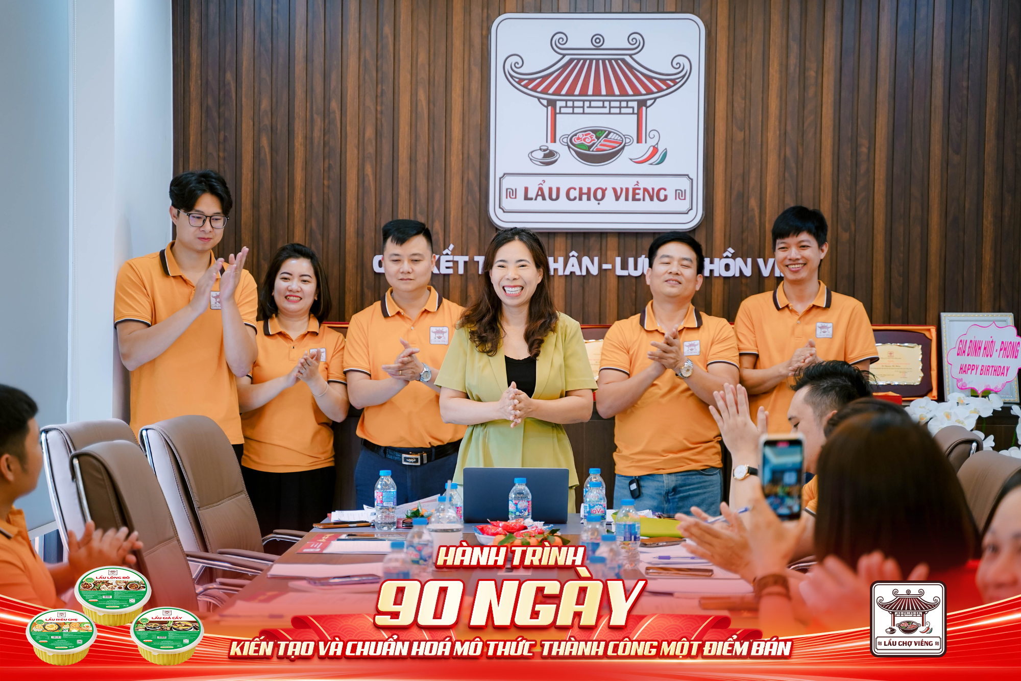 Đại diện 4 đội thực chiến đồng hành trong Hành trình 90 ngày