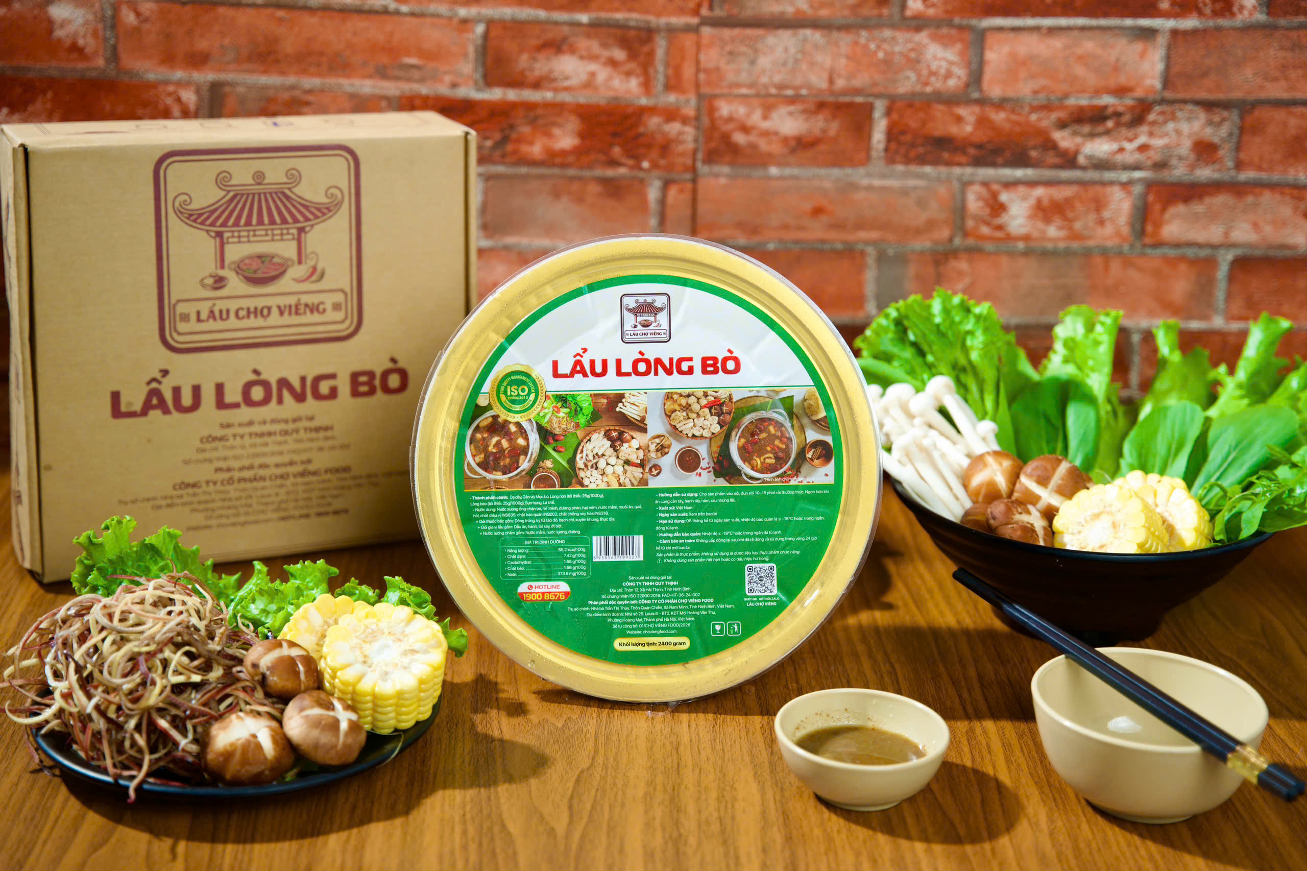 Đóng gói tiện lợi, đun sôi là thưởng thức ngay!