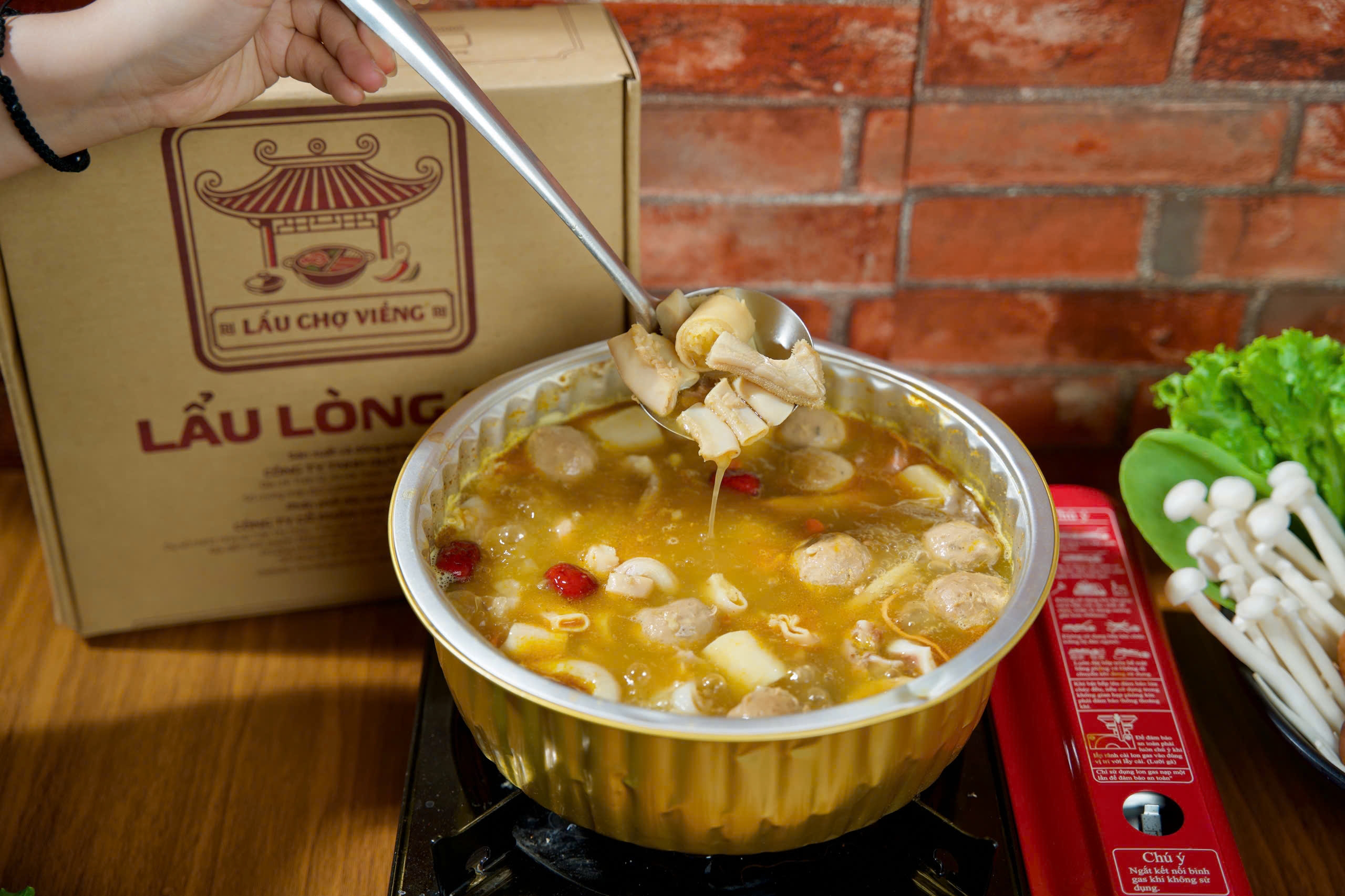 Lòng bò rai giòn sần sật