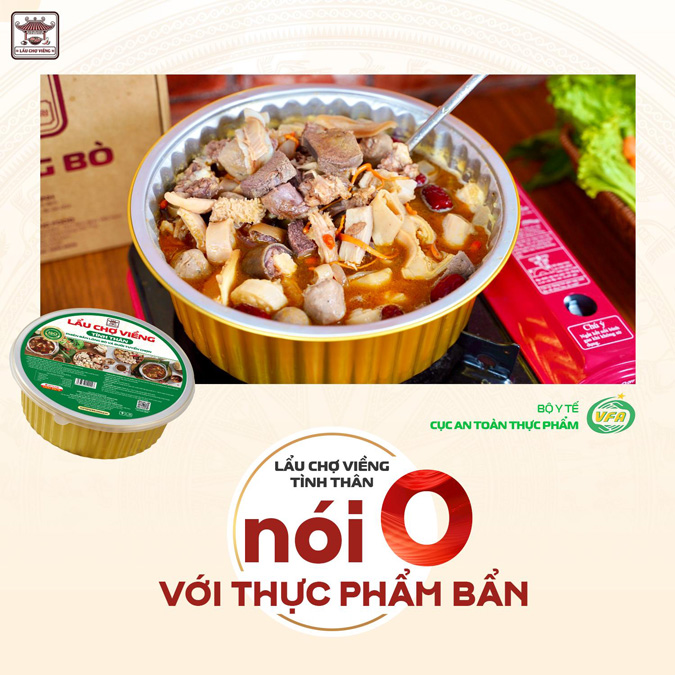 Lẩu Chợ Viềng Set yihf thân