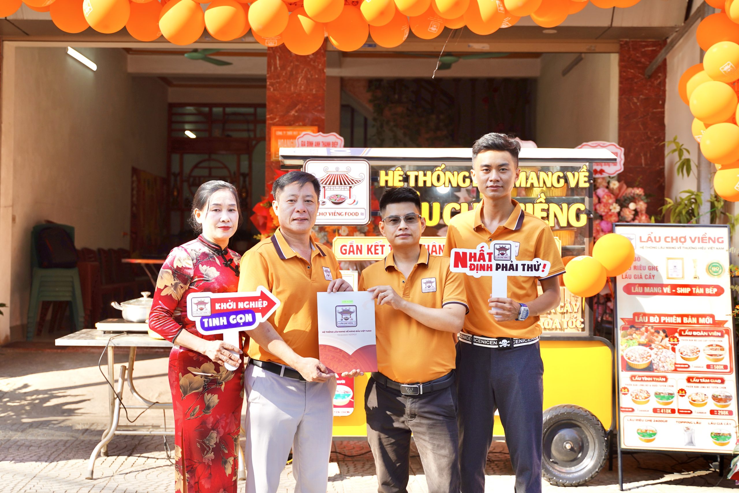 Mô hình Đại lý độc quyền xã/phường sở hữu toàn diện thị trường và hệ thống nhận diện chuyên nghiệp