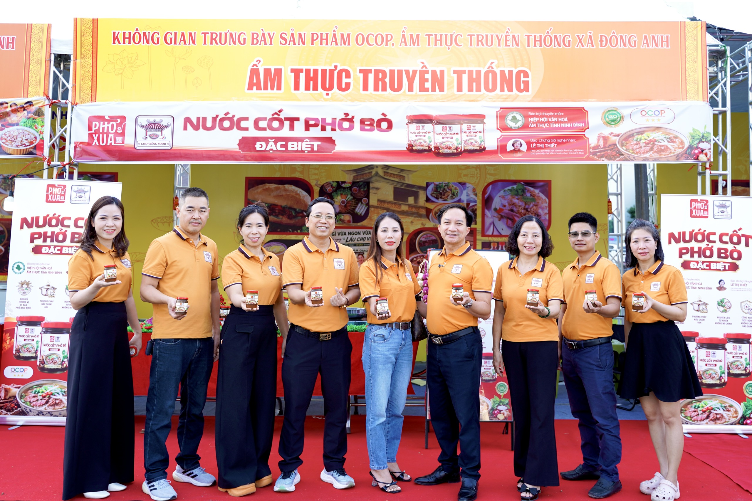 Ban lãnh đạo và các đại lý quyết tâm lan tỏa giá trị ẩm thực truyền thống