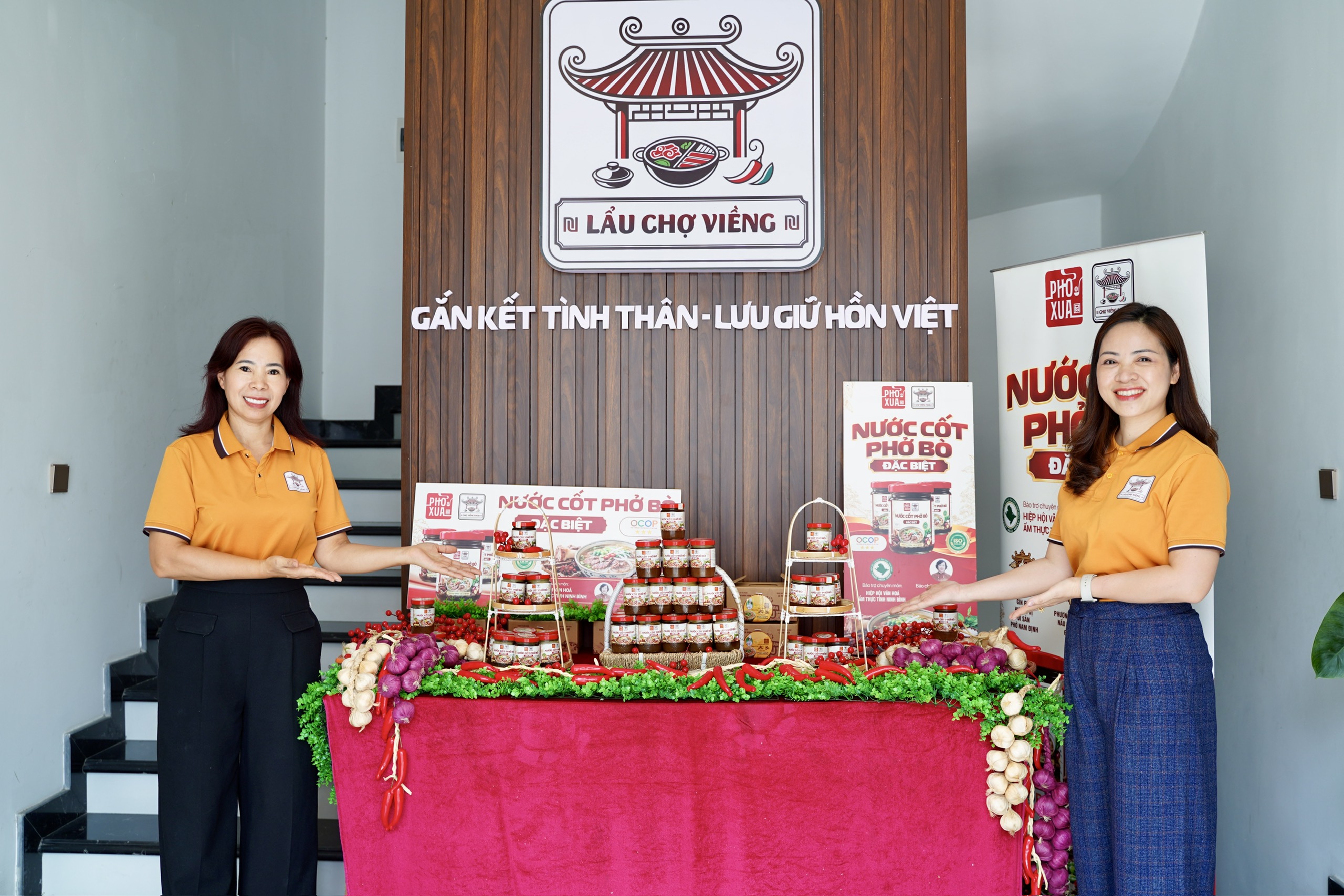 Bộ sản phẩm Nước cốt phở bò đặc biệt được định vị lưu giữ di sản Phở Nam Định