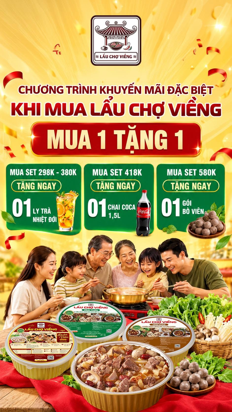 Chương trình ưu đãi khi ghé gian hàng