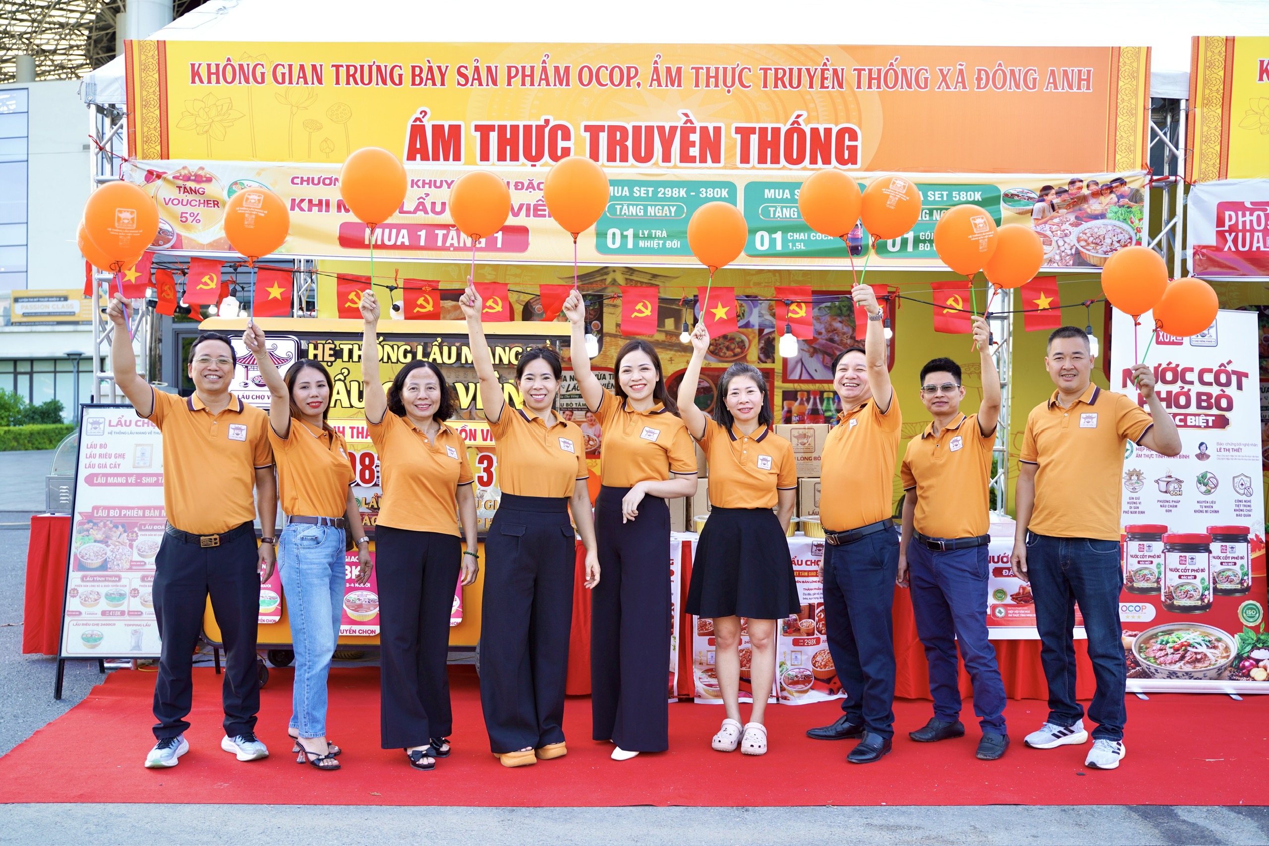 Chợ Viềng Food tại 150 năm Danh xưng Đông Anh